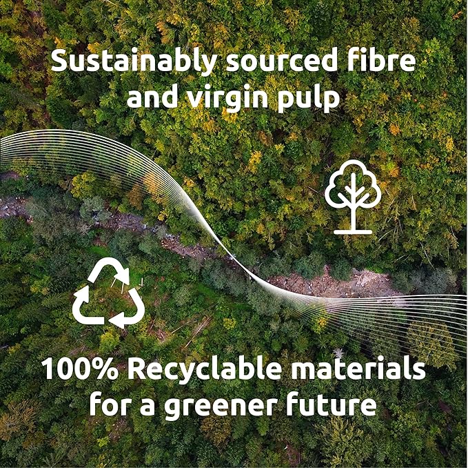 Phoenix Toilet Rolls – 60 Pack | 3 Ply Lavender Scented Toilet Paper | Bulk Buy, Soft, Quilted, Sustainably Sourced, Eco- Friendly Luxury Bathroom Tissue