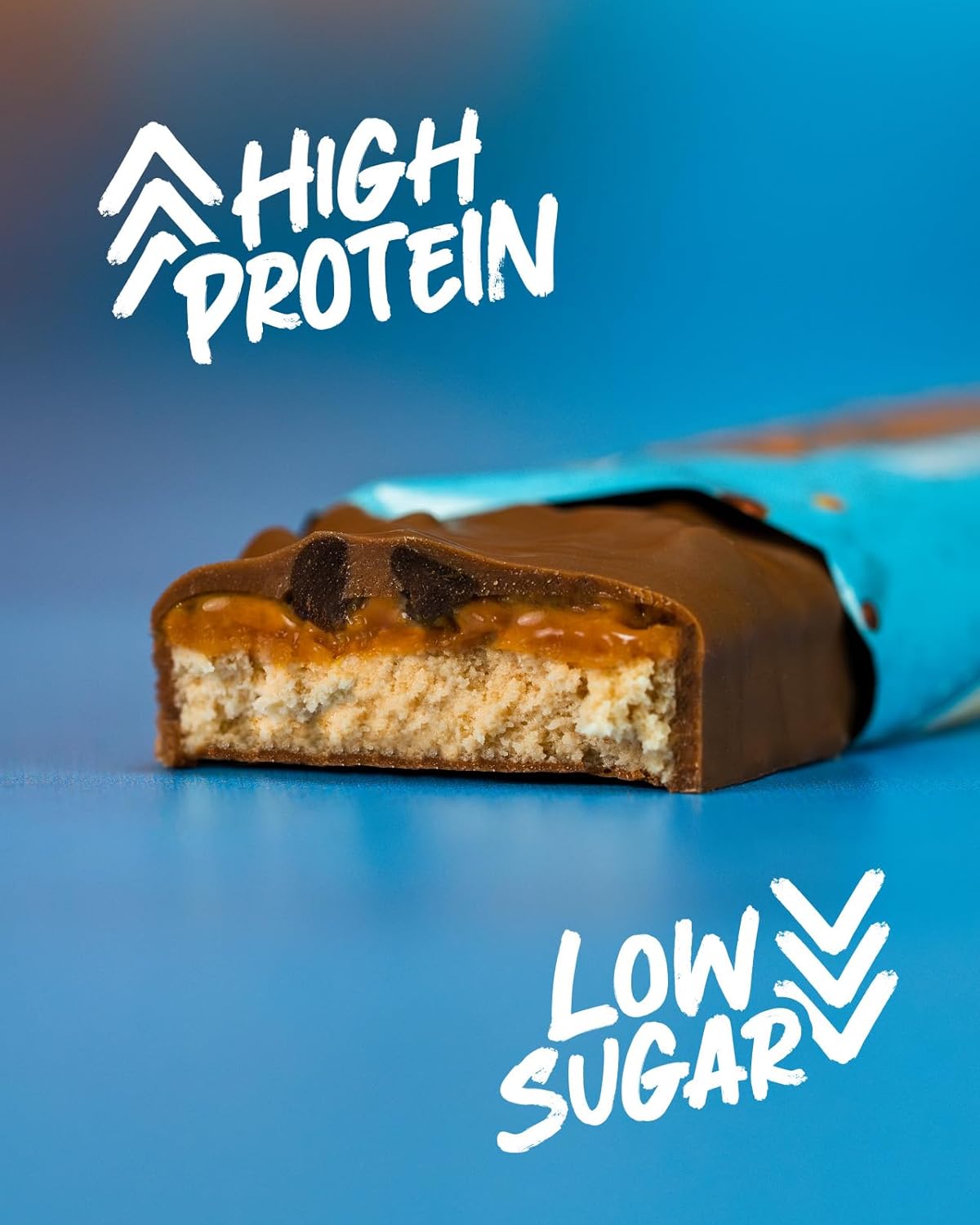 Grenade High Protein, Low Sugar Bar - Chocolate Chip Cookie Dough, 12 x 60 g (Packaging May Vary)