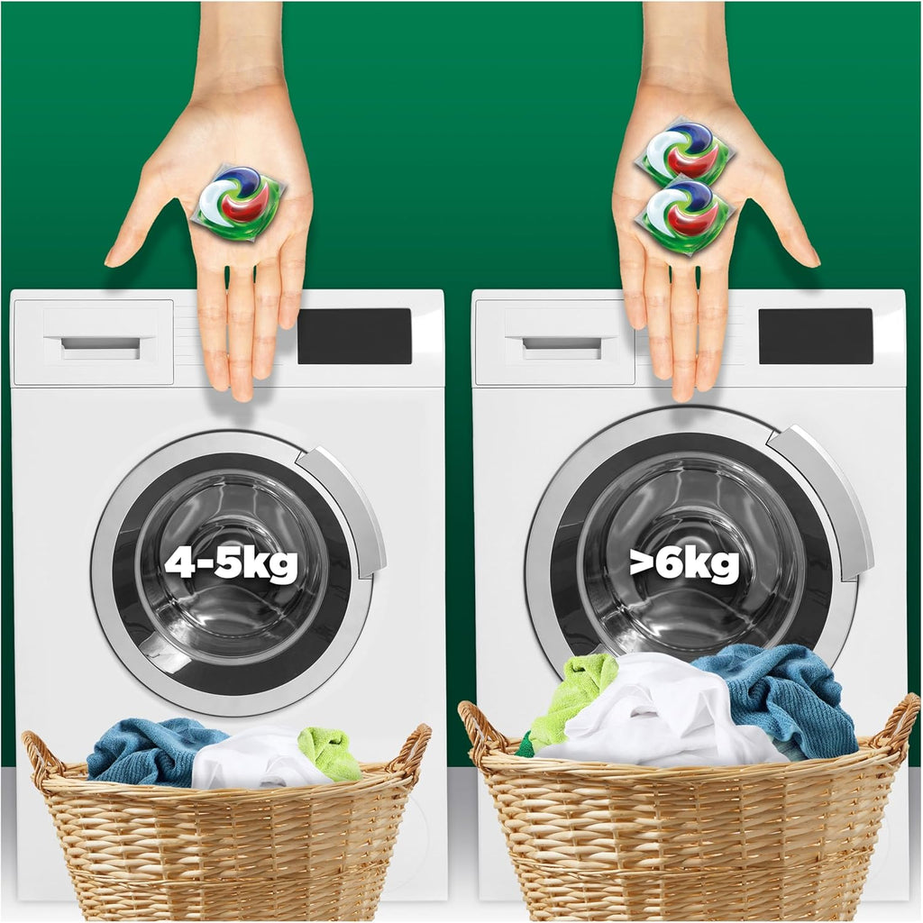 Ariel Platinum PODS®, Washing Liquid Laundry Detergent Capsules 120 Washes (60x2), +Extra Stain Removal, Remove Even 7-Day Dried-In Stains