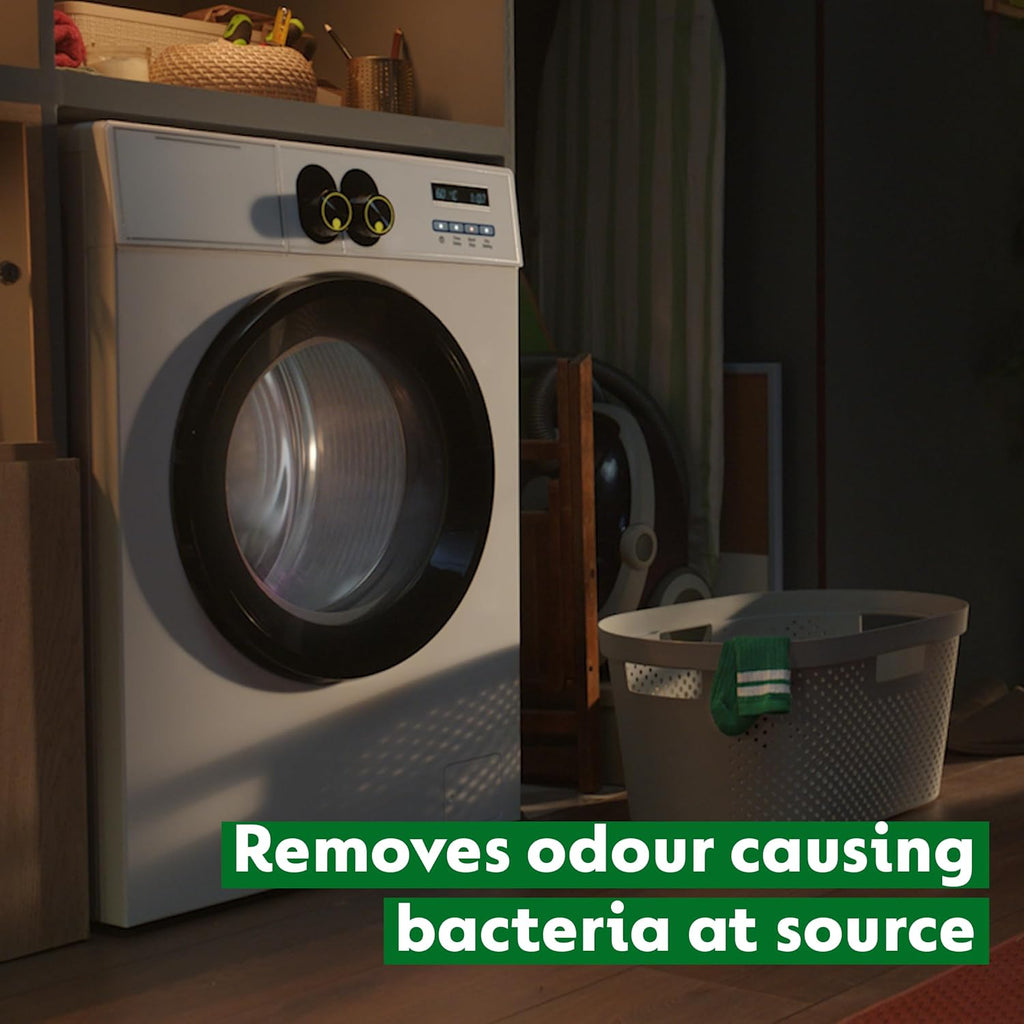 Dettol Laundry Sanitiser, Antibacterial, Lavender Scented, 6L Total (1.5L x 4pck) 12hr Freshness, Removes Odour, Prevents colour fading, Kills 99.9 Percent of Bacteria