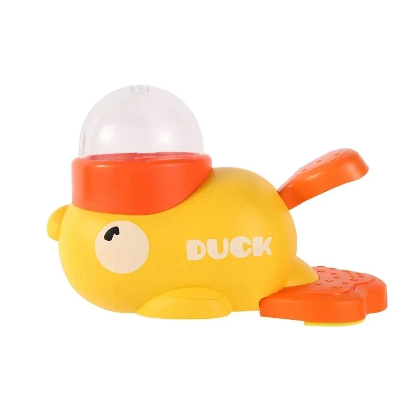 Yellow Duck-Shaped Interactive Cat Treat Dispenser Durable Plastic Training dogToy Puzzle Slow Feeder Dog Entertainment Toy