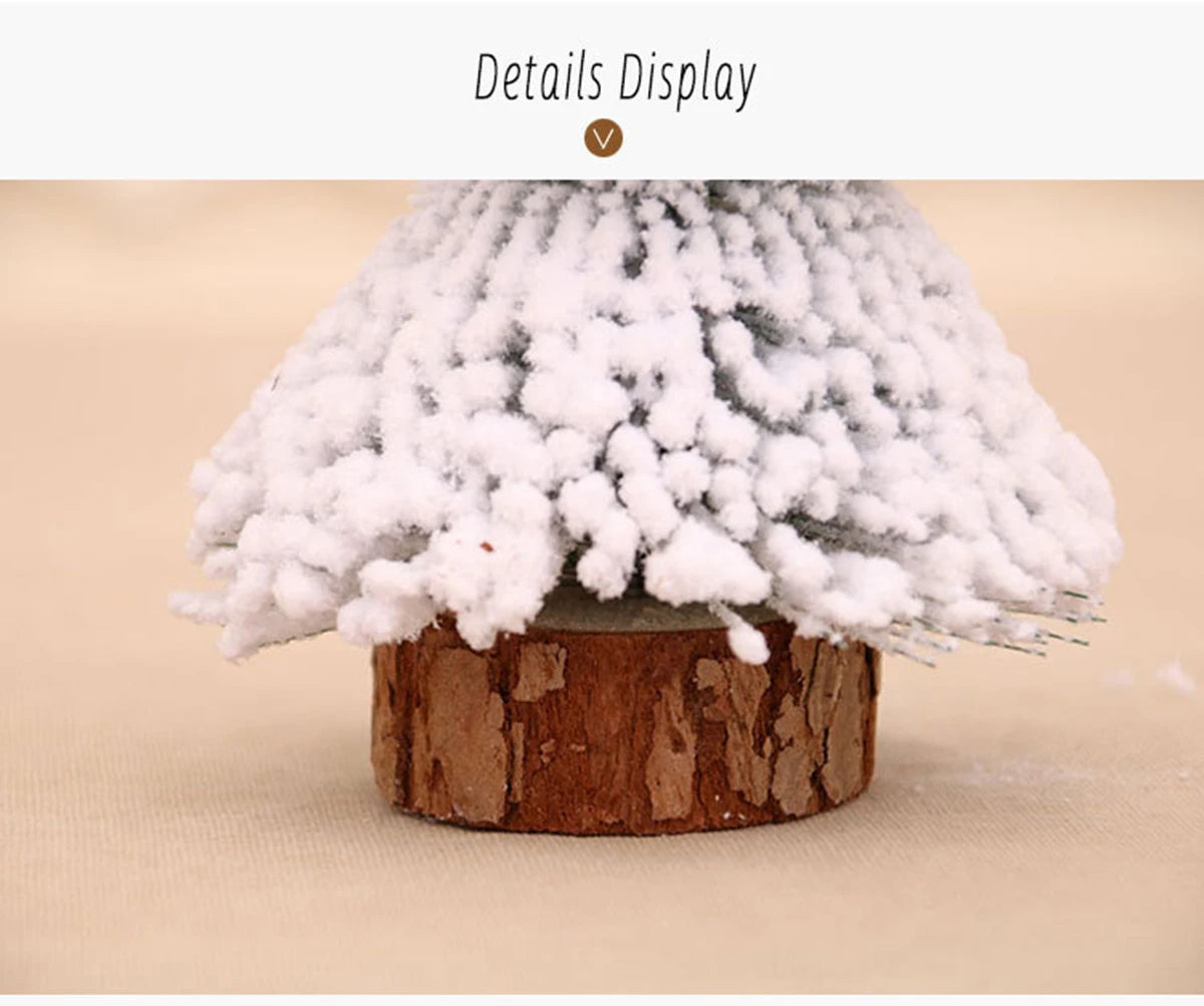 Mini Christmas tree, Christmas cedar tabletop, white pine needle tree, window display, table display, Christmas decorations